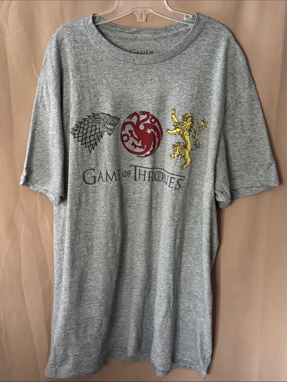 Game of Thrones Grey Sigil T-Shirt - Stark/Targaryen/Lannister
